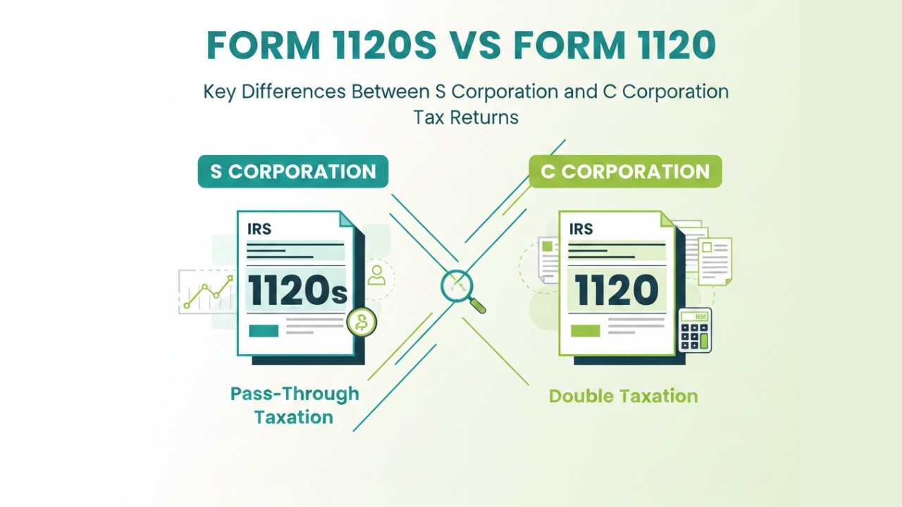 Form 1120S vs Form 1120.
