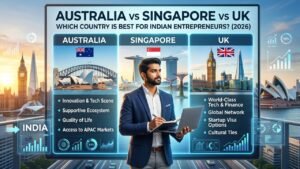 Australia vs Singapore vs UK Which Country is Best for Indian Entrepreneurs? (2026)