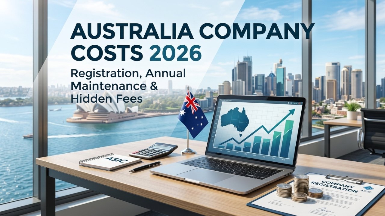Australia Company Costs Registration, Annual Maintenance & Hidden Fees (2026)