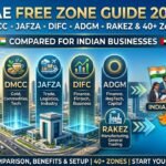 UAE Free Zone Guide 2026: DMCC, JAFZA, DIFC, ADGM, RAKEZ & 40+ Zones Compared for Indian Businesses