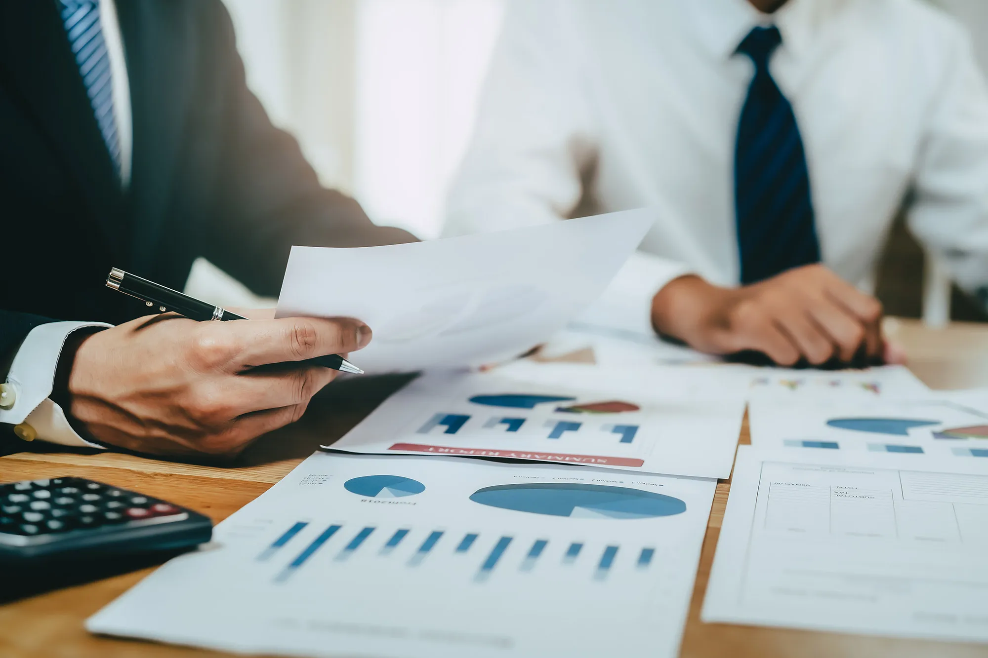 Account analysis for company costs and ongoing obligations