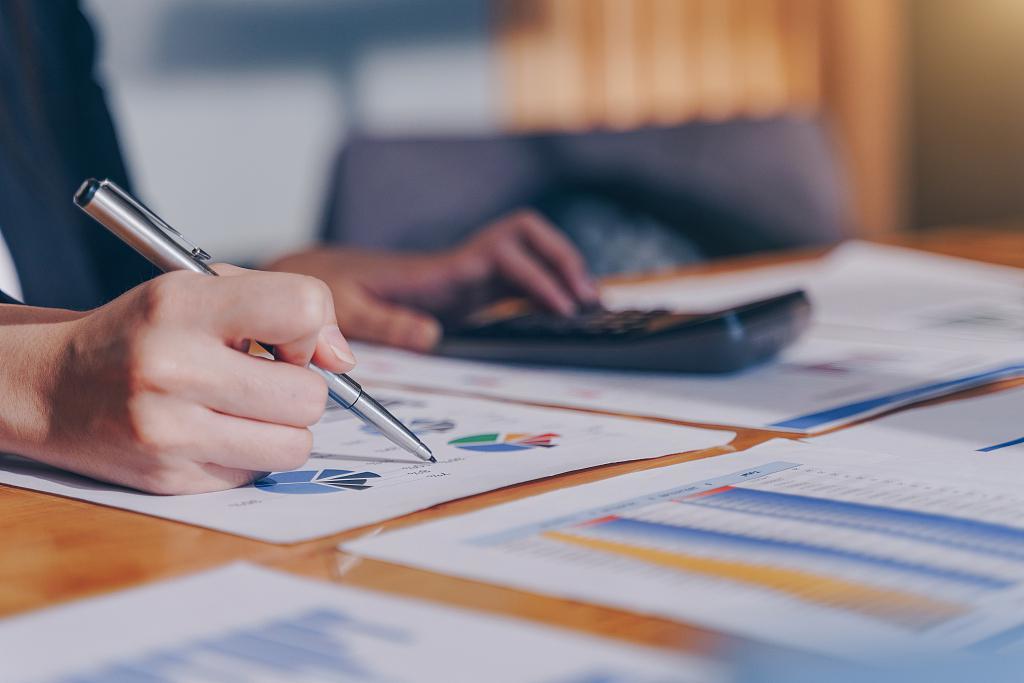 Chartered accountant working on Australian company finances