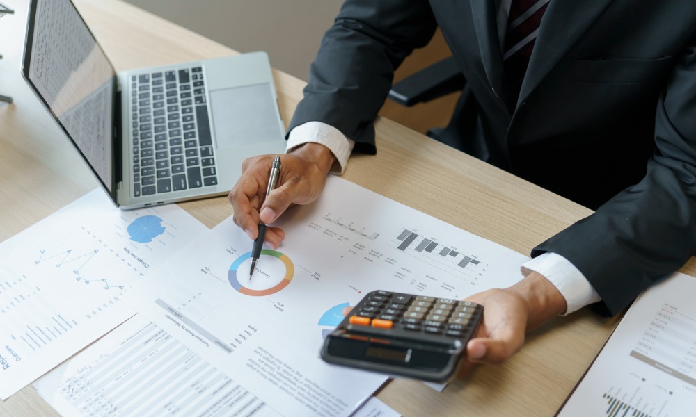 Professional chartered accountant advising a founder on a Swiss company