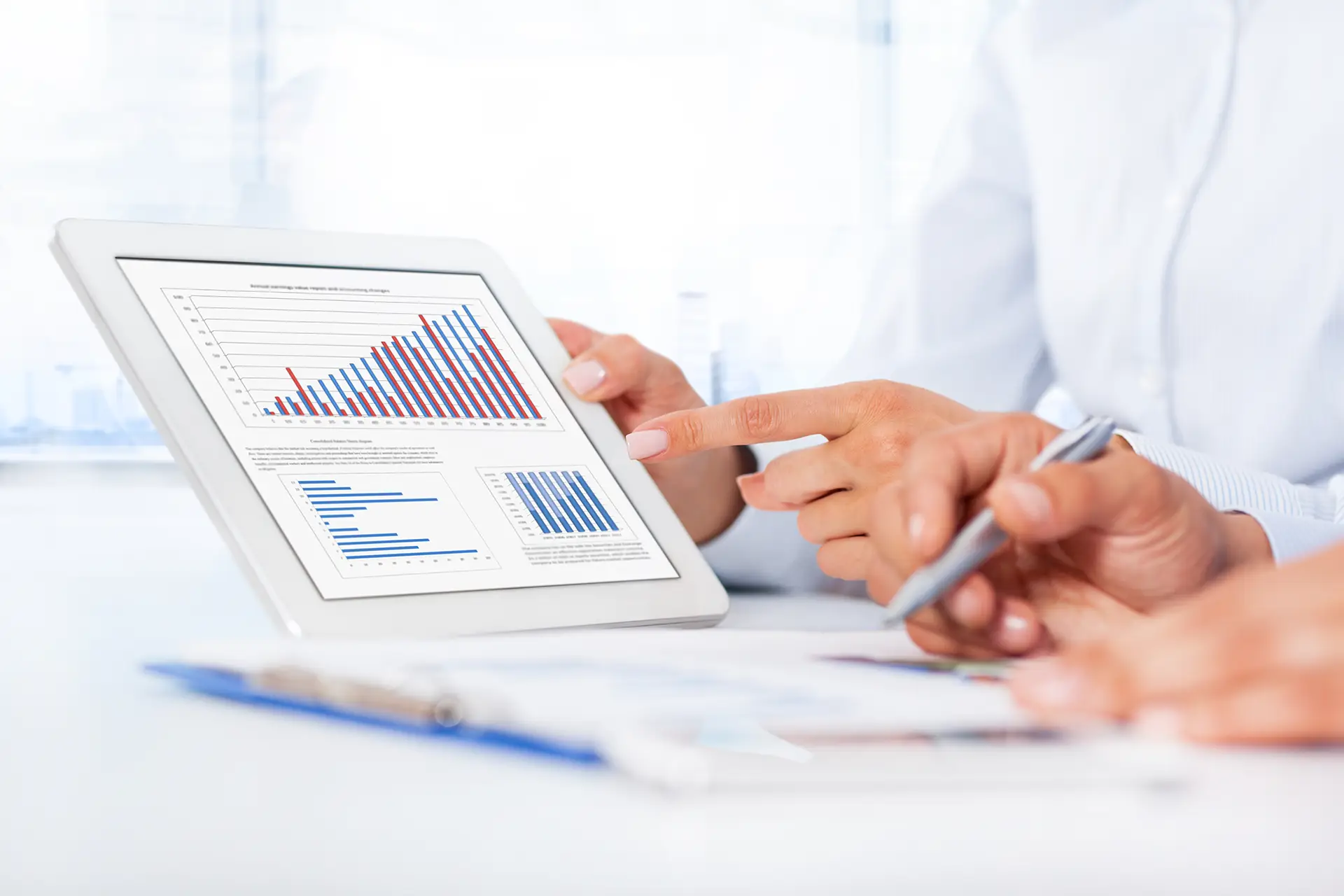 Business performance review during Korean investment planning